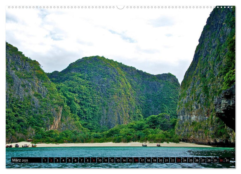 Thailand Sonne und Strand (CALVENDO Wandkalender 2025)