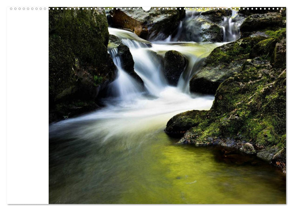 Wildwasser. Gebirgsbäche und Wasserfälle (CALVENDO Wandkalender 2025)