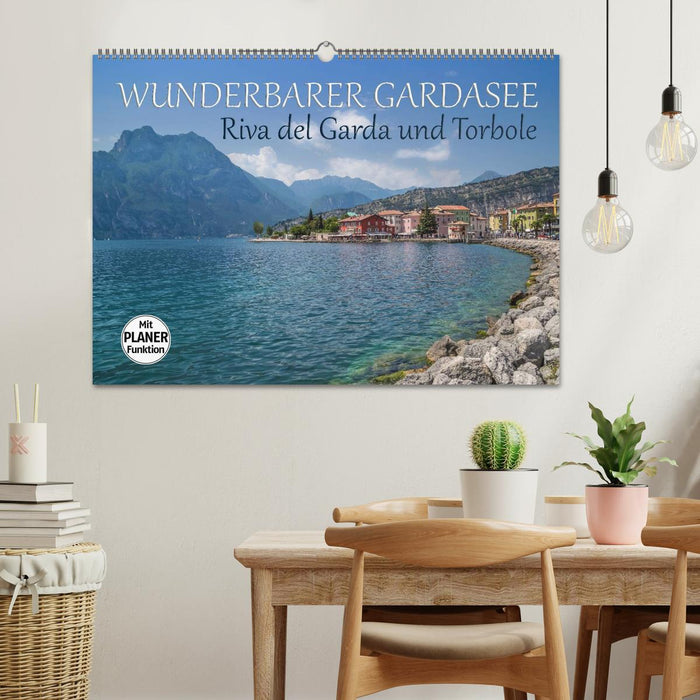 WUNDERBARER GARDASEE Riva del Garda und Torbole (CALVENDO Wandkalender 2025)