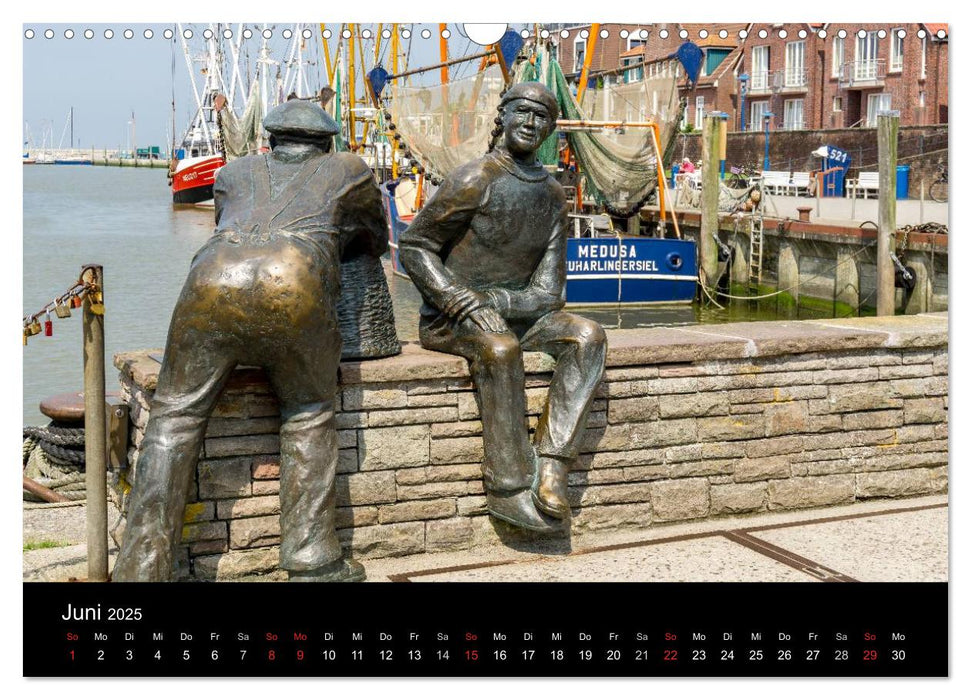 Im Norden - An der Nordsee in Deutschland (CALVENDO Wandkalender 2025)