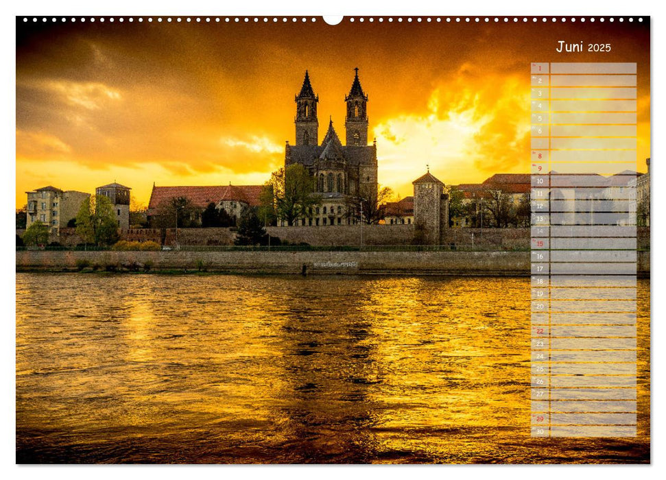 Der Magdeburger Dom 2025 (CALVENDO Wandkalender 2025)