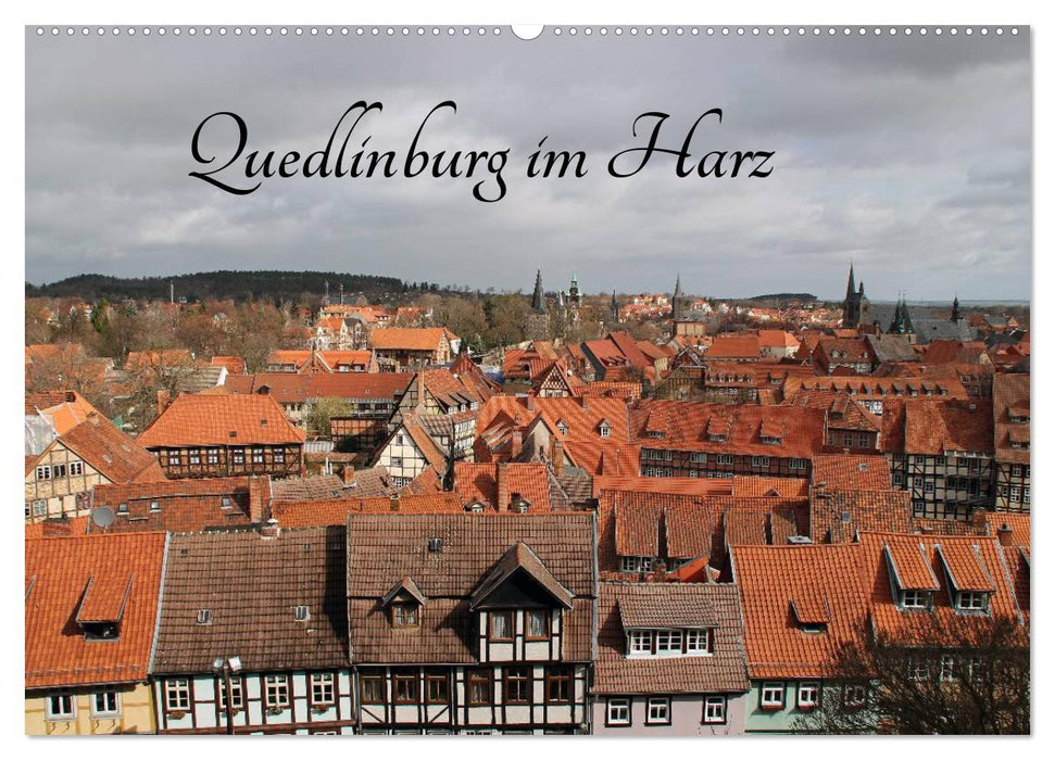 Quedlinburg im Harz (CALVENDO Wandkalender 2025)