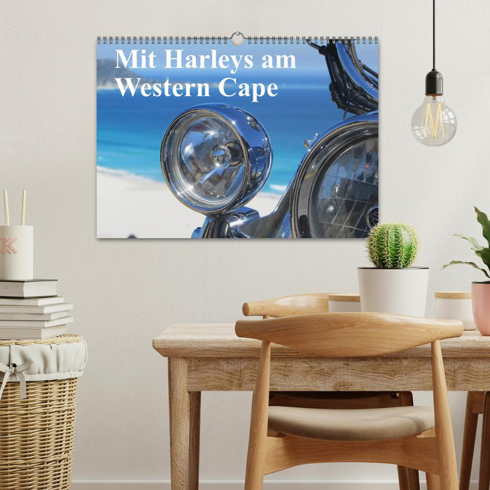 Mit Harleys am Western Cape (CALVENDO Wandkalender 2025)