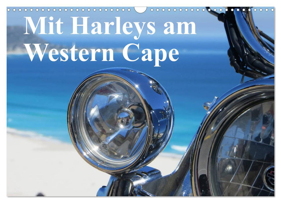 Mit Harleys am Western Cape (CALVENDO Wandkalender 2025)