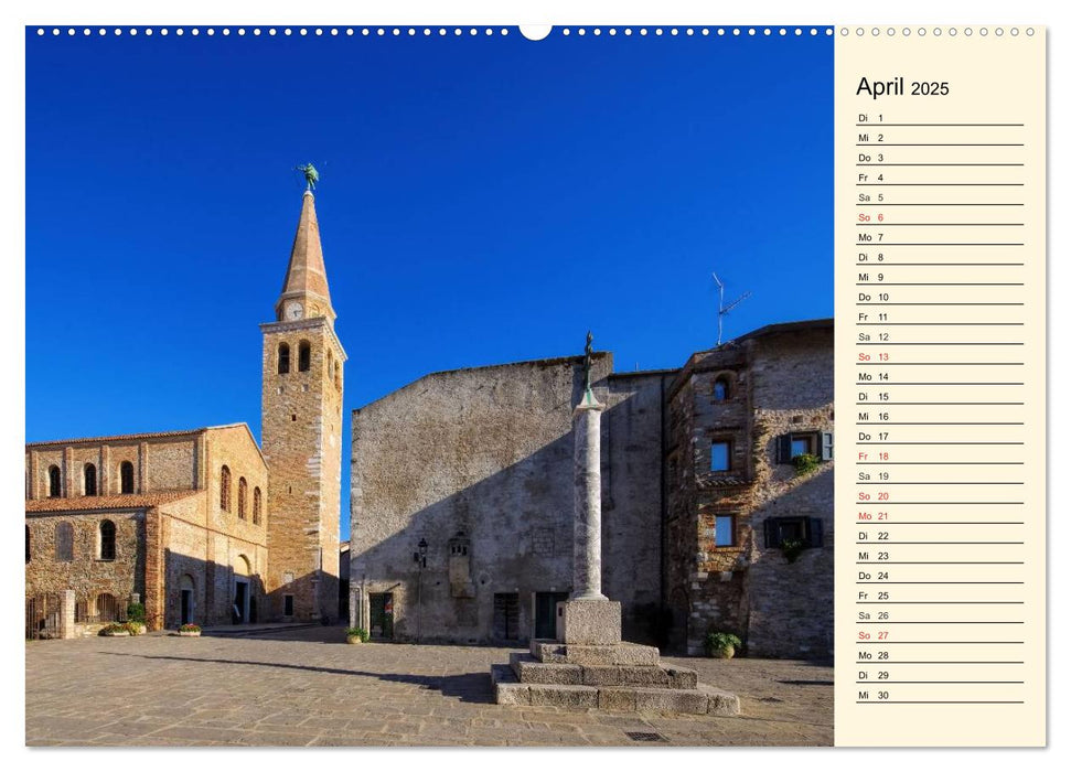 Friaul-Julisch Venetien - Italiens schöner Nordosten (CALVENDO Wandkalender 2025)