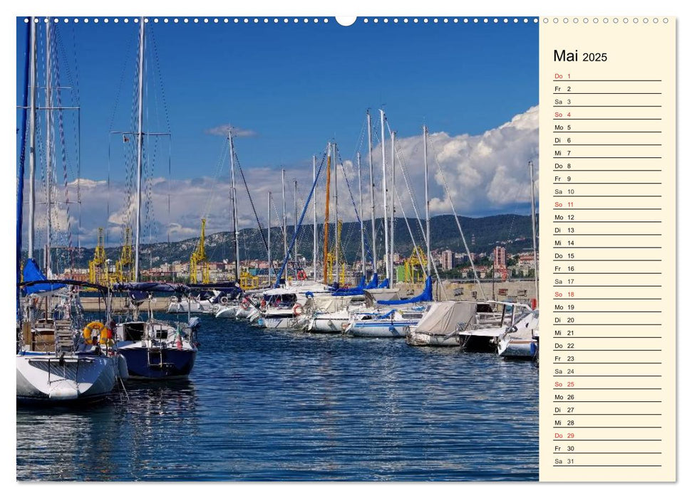 Friaul-Julisch Venetien - Italiens schöner Nordosten (CALVENDO Wandkalender 2025)