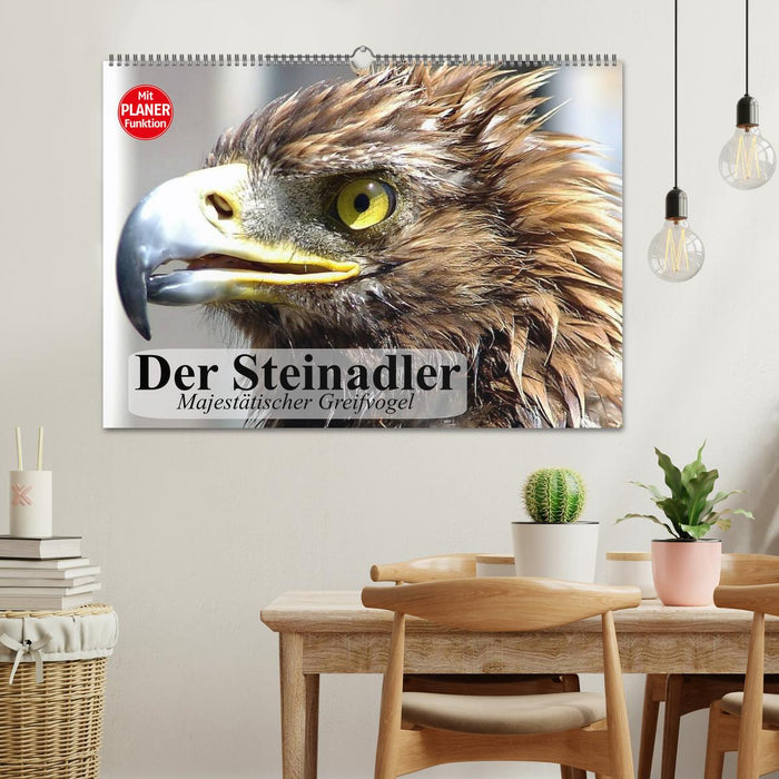 Der Steinadler. Majestätischer Greifvogel (CALVENDO Wandkalender 2025)