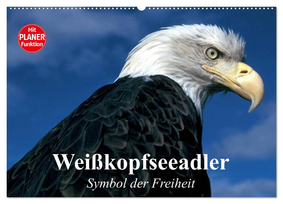 Weißkopfseeadler. Symbol der Freiheit (CALVENDO Wandkalender 2025)