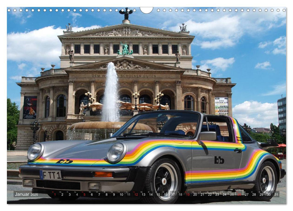 Ein Porsche muss es schon sein! (CALVENDO Wandkalender 2025)