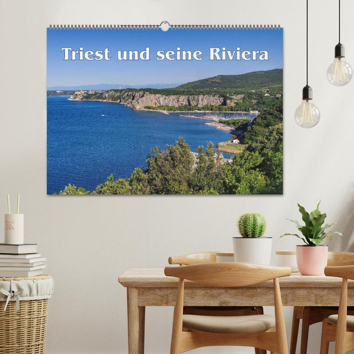 Triest und seine Riviera (CALVENDO Wandkalender 2025)