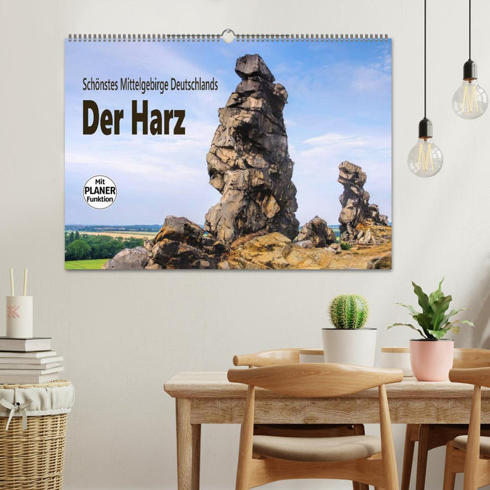 Der Harz - Schönstes Mittelgebirge Deutschlands (CALVENDO Wandkalender 2025)