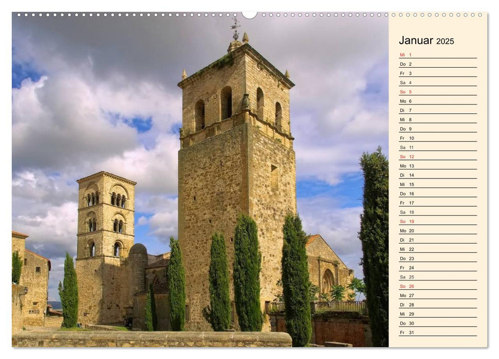 Extremadura - Unbekanntes Spanien (CALVENDO Wandkalender 2025)
