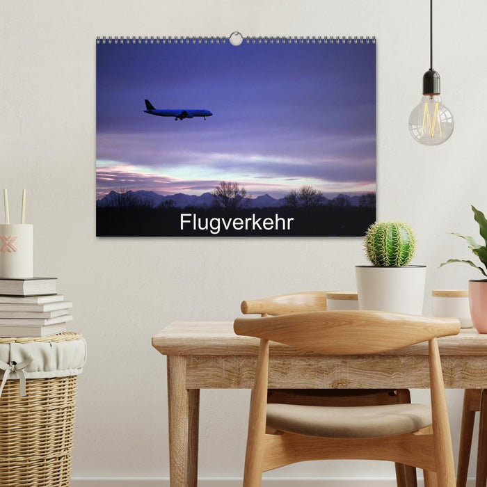 Flugverkehr (CALVENDO Wandkalender 2025)