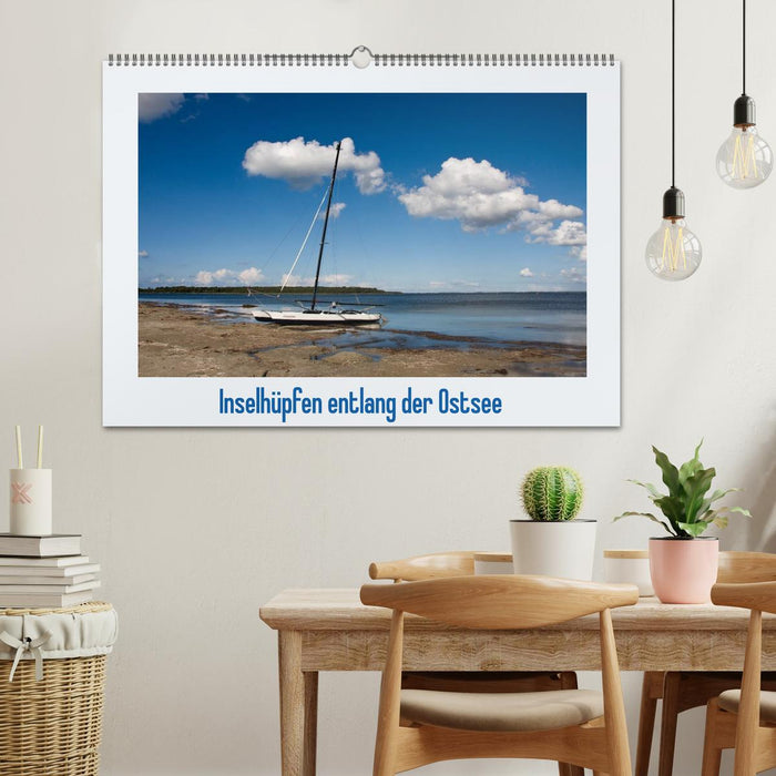 Inselhüpfen entlang der Ostsee (CALVENDO Wandkalender 2025)