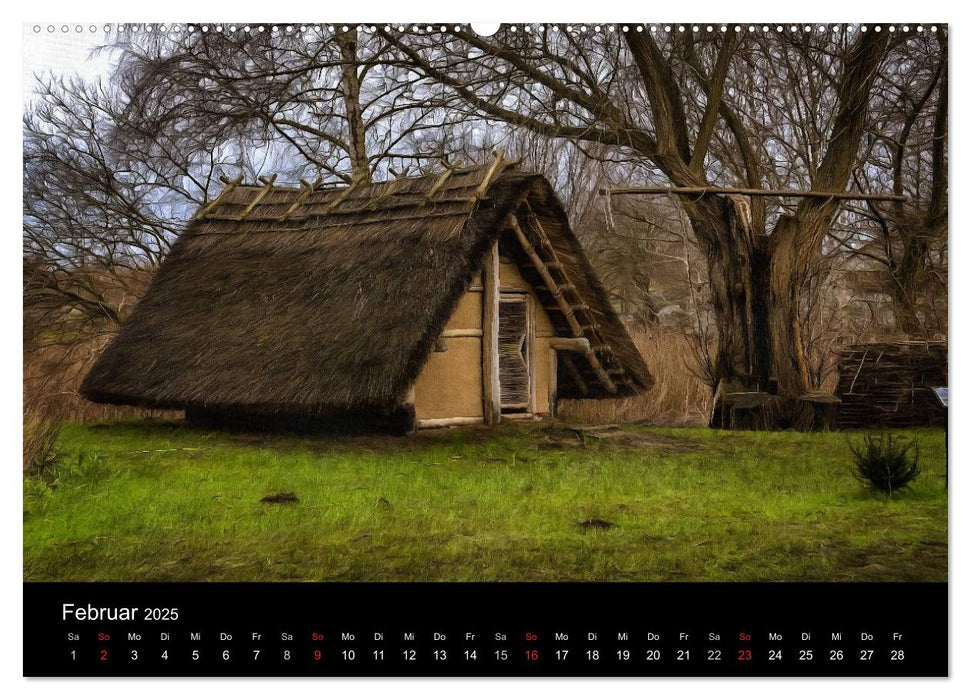 Opfermoor Vogtei am Mittelpunkt Deutschlands (CALVENDO Wandkalender 2025)