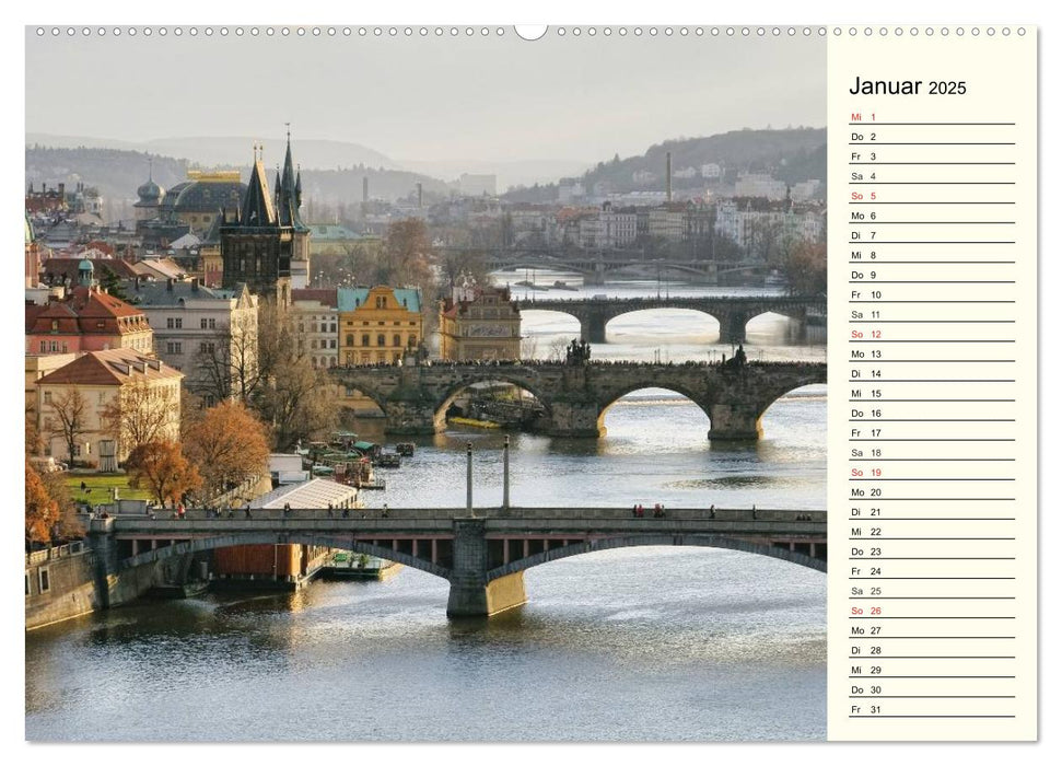 Tschechien (CALVENDO Wandkalender 2025)