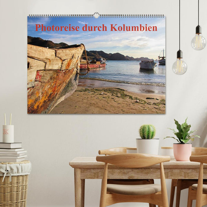 Photoreise durch Kolumbien (CALVENDO Wandkalender 2025)