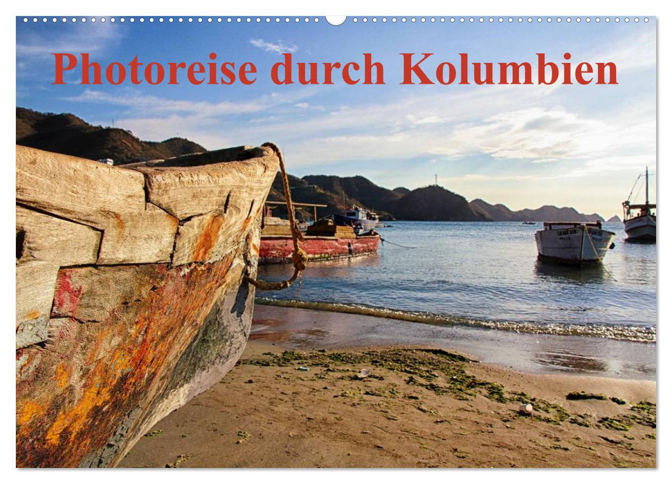 Photoreise durch Kolumbien (CALVENDO Wandkalender 2025)