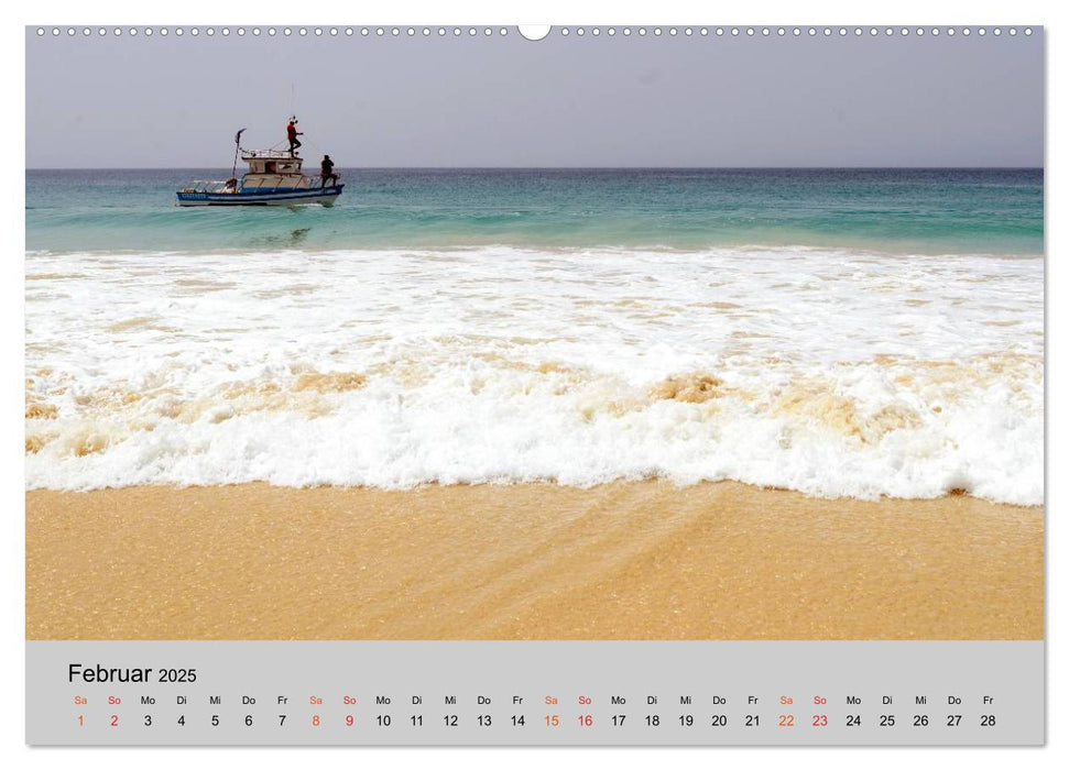 Boa Vista - Perle der Kapverden (CALVENDO Wandkalender 2025)