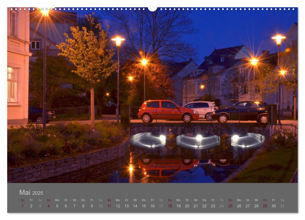 Detmold Lichtspielerei (CALVENDO Wandkalender 2025)