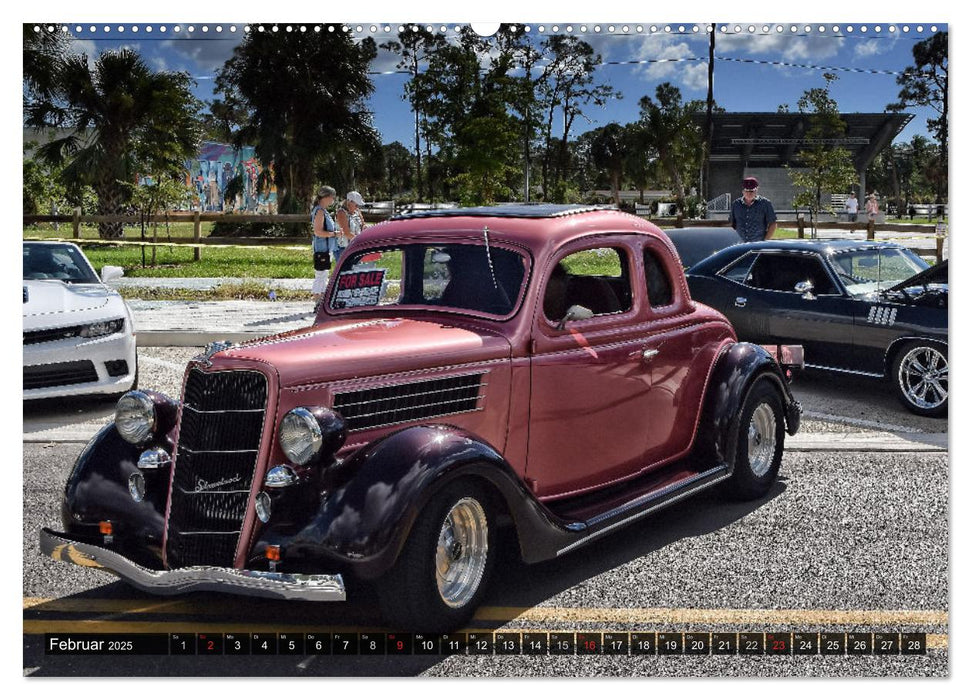 American Hot Rod (CALVENDO Wandkalender 2025)