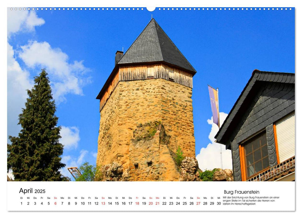 Deutschlands Burgen - besondere Burgen und schöne Schlösser (CALVENDO Wandkalender 2025)