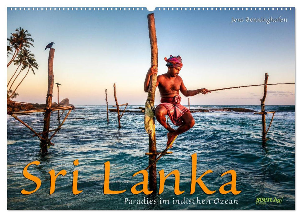 Sri Lanka - Paradies im indischen Ozean (CALVENDO Wandkalender 2025)