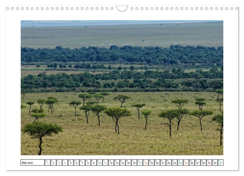 Karibu - Landschaften in Kenia (CALVENDO Wandkalender 2025)