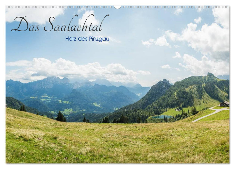 Das Saalachtal - Herz des Pinzgau (CALVENDO Wandkalender 2025)