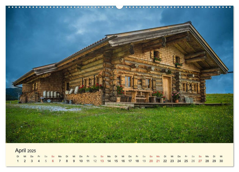 Das Saalachtal - Herz des Pinzgau (CALVENDO Wandkalender 2025)