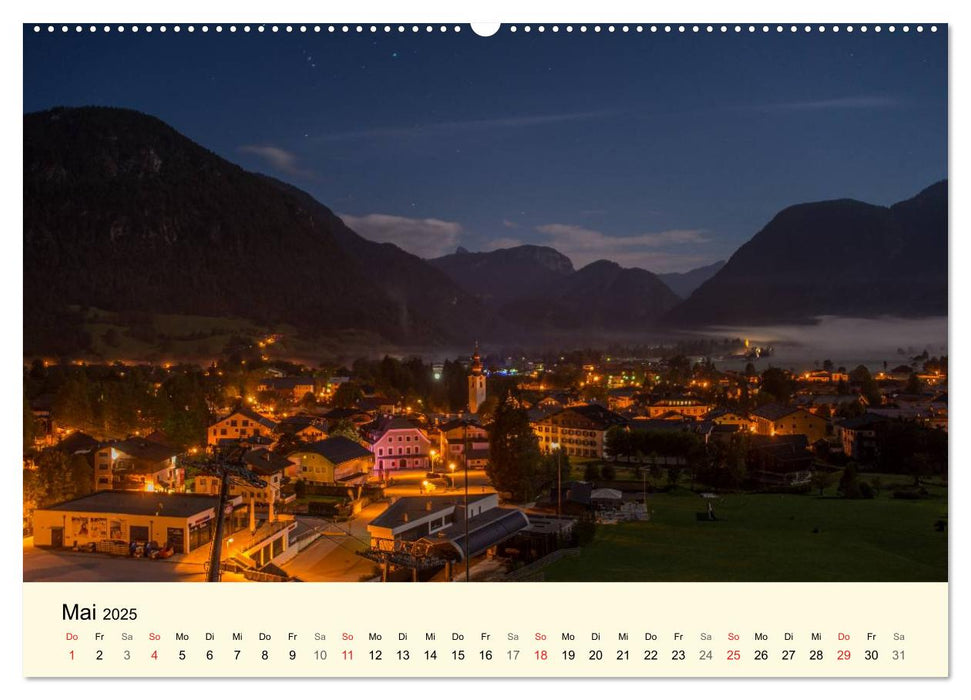 Das Saalachtal - Herz des Pinzgau (CALVENDO Wandkalender 2025)