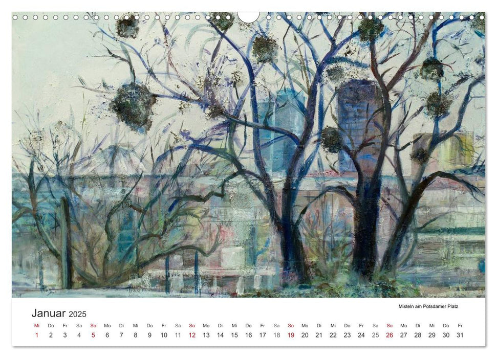 Berlin erlebt und gemalt - Renée König (CALVENDO Wandkalender 2025)