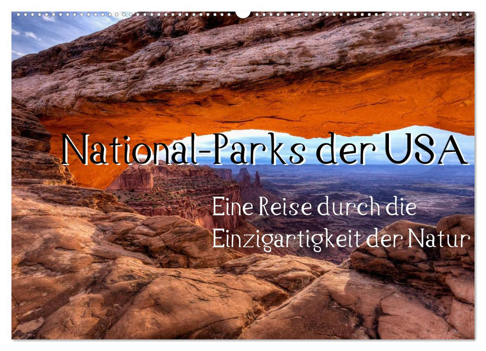 National-Parks der USA (CALVENDO Wandkalender 2025)