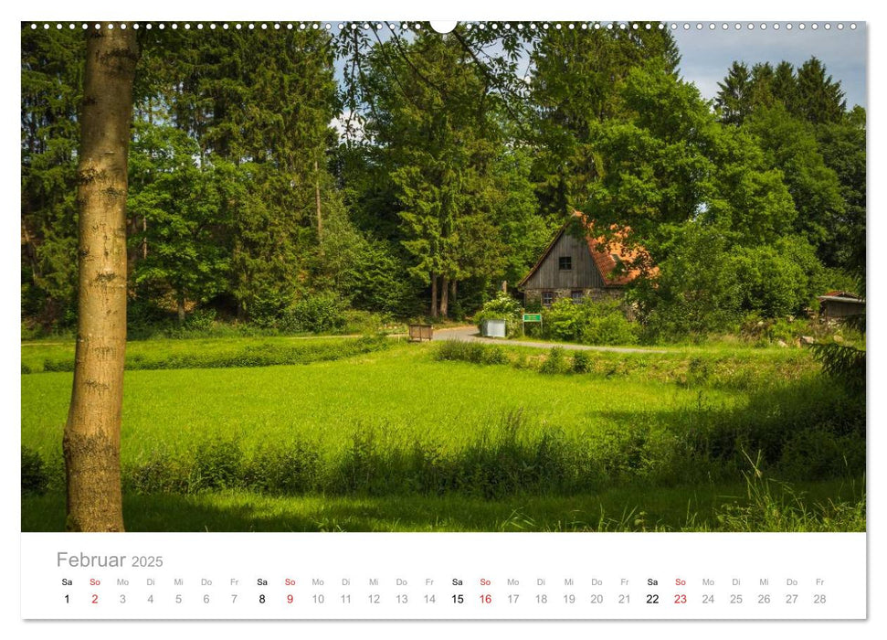 Märkisches Sauerland (CALVENDO Wandkalender 2025)