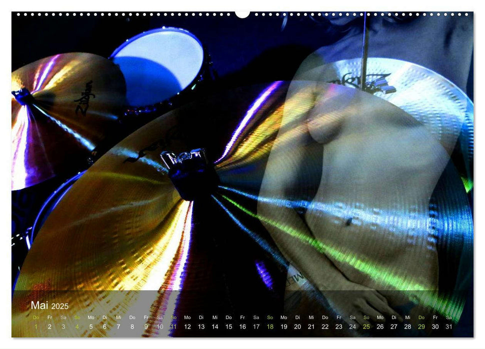 Erotische Klangfarben (CALVENDO Wandkalender 2025)