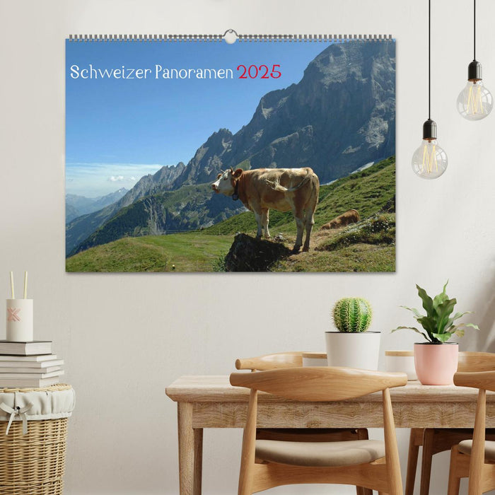 Schweizer Panoramen (CALVENDO Wandkalender 2025)