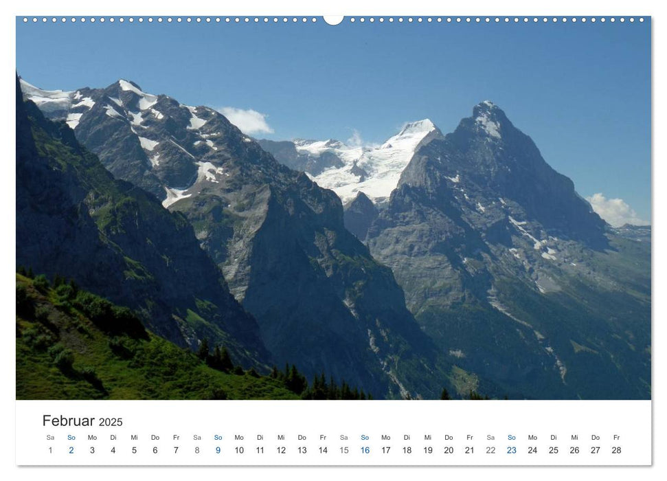 Schweizer Panoramen (CALVENDO Wandkalender 2025)