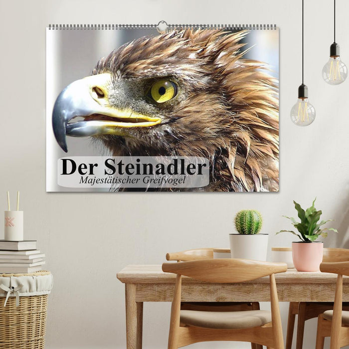 Der Steinadler. Majestätischer Greifvogel (CALVENDO Wandkalender 2025)