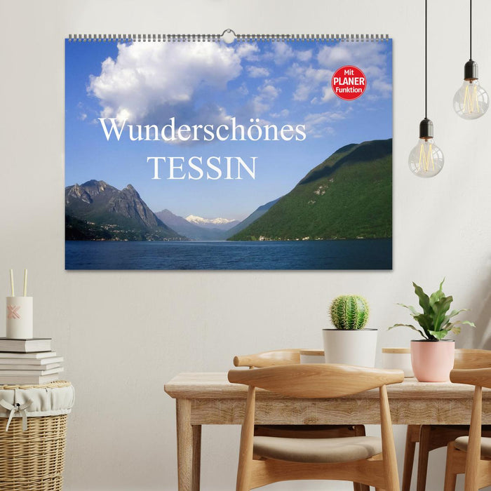 Wunderschönes Tessin (CALVENDO Wandkalender 2025)