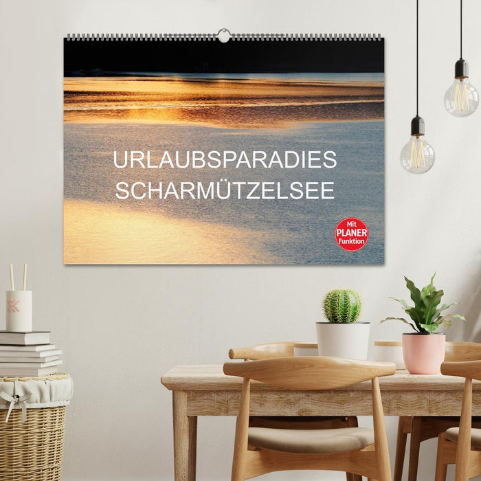 Urlaubsparadies Scharmützelsee (CALVENDO Wandkalender 2025)