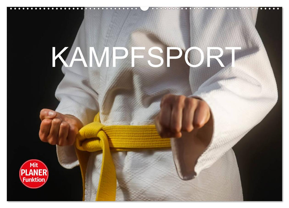 Kampfsport (CALVENDO Wandkalender 2025)