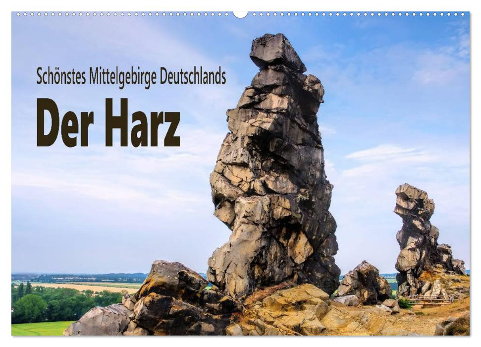 Der Harz - Schönstes Mittelgebirge Deutschlands (CALVENDO Wandkalender 2025)