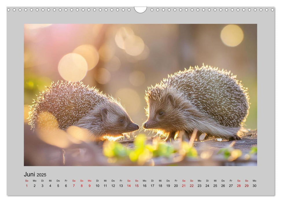 Mein Igel-Kalender (CALVENDO Wandkalender 2025)