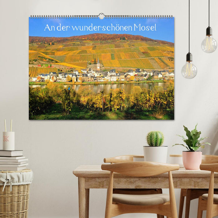 An der wunderschönen Mosel (CALVENDO Wandkalender 2025)