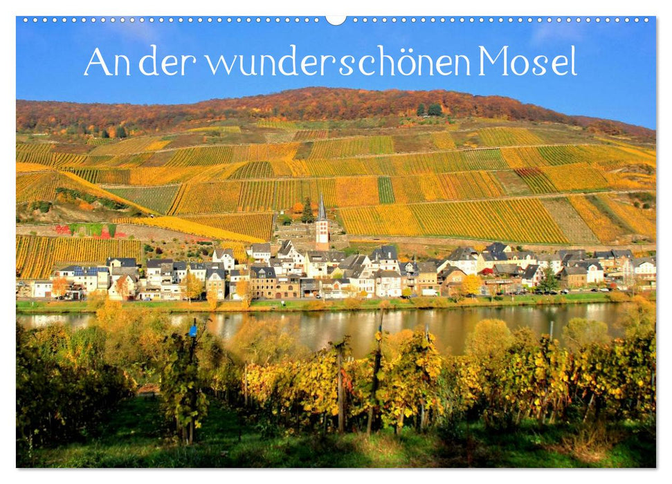 An der wunderschönen Mosel (CALVENDO Wandkalender 2025)