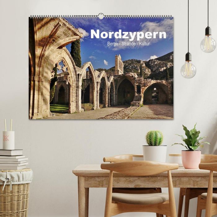 Nordzypern. Berge - Strände - Kultur (CALVENDO Wandkalender 2025)