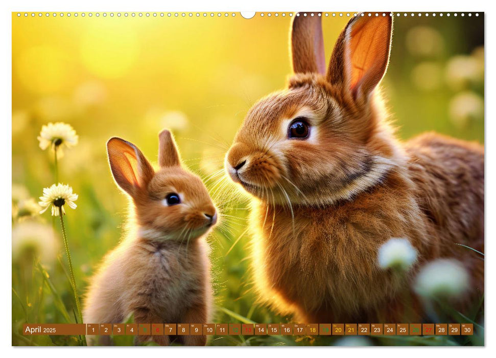 Tierkinder auf dem Land (CALVENDO Wandkalender 2025)