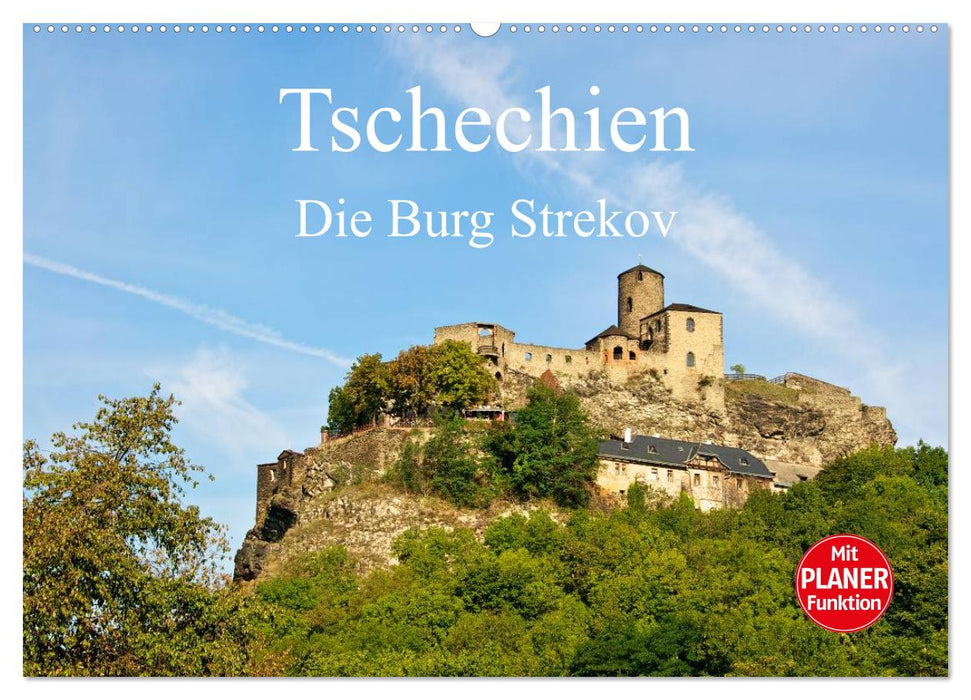 Tschechien - Die Burg Strekov (CALVENDO Wandkalender 2025)