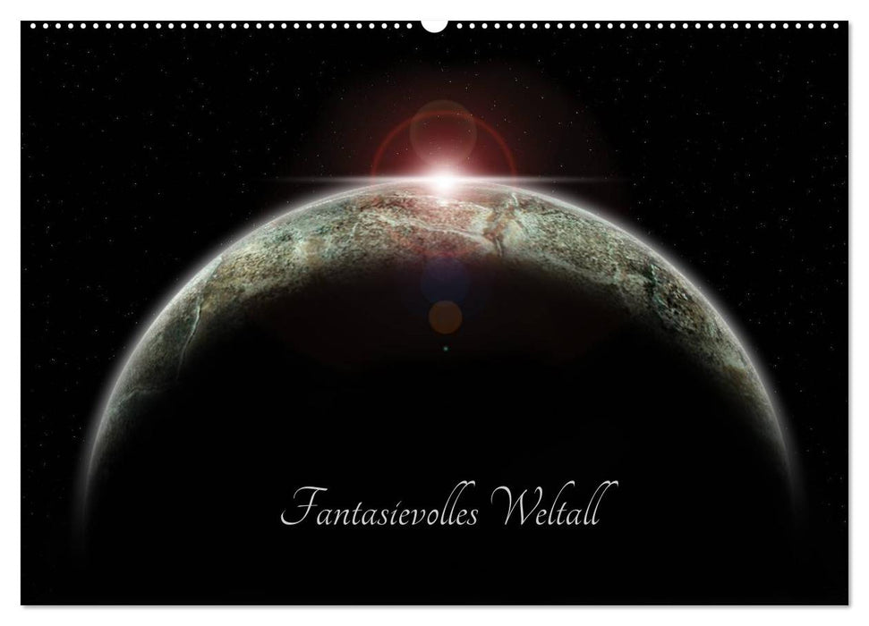 Fantasievolles Weltall (CALVENDO Wandkalender 2025)