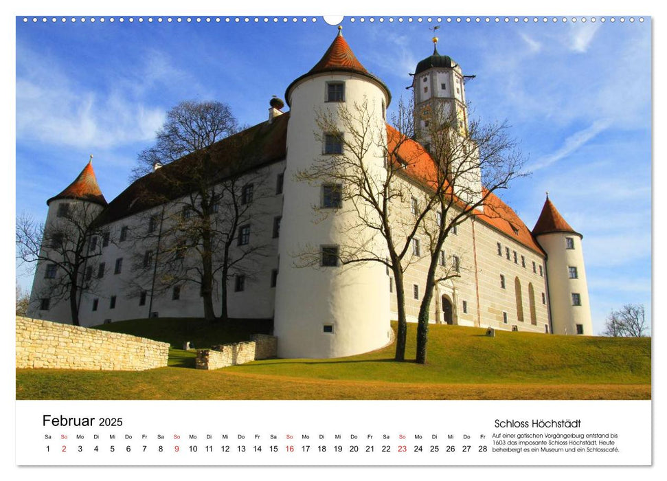 Deutschlands Burgen - Von der Burg zum Schloss (CALVENDO Wandkalender 2025)